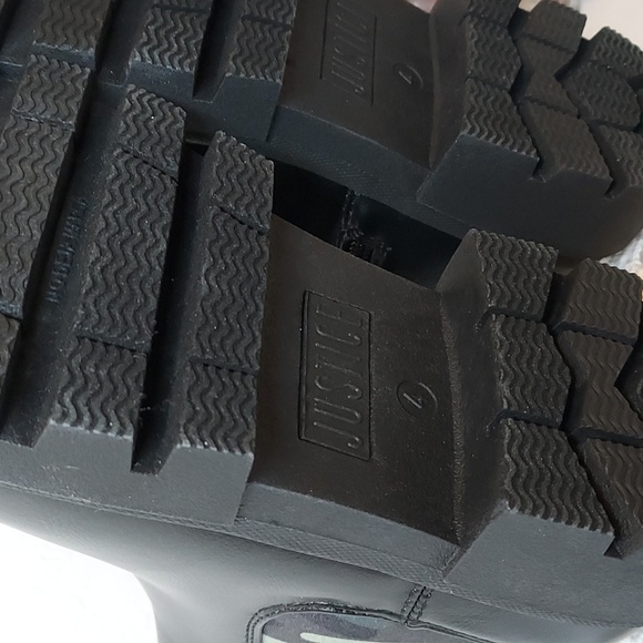 Girls Justice Chelsea Lug Bottom Boot - Picture 12 of 13